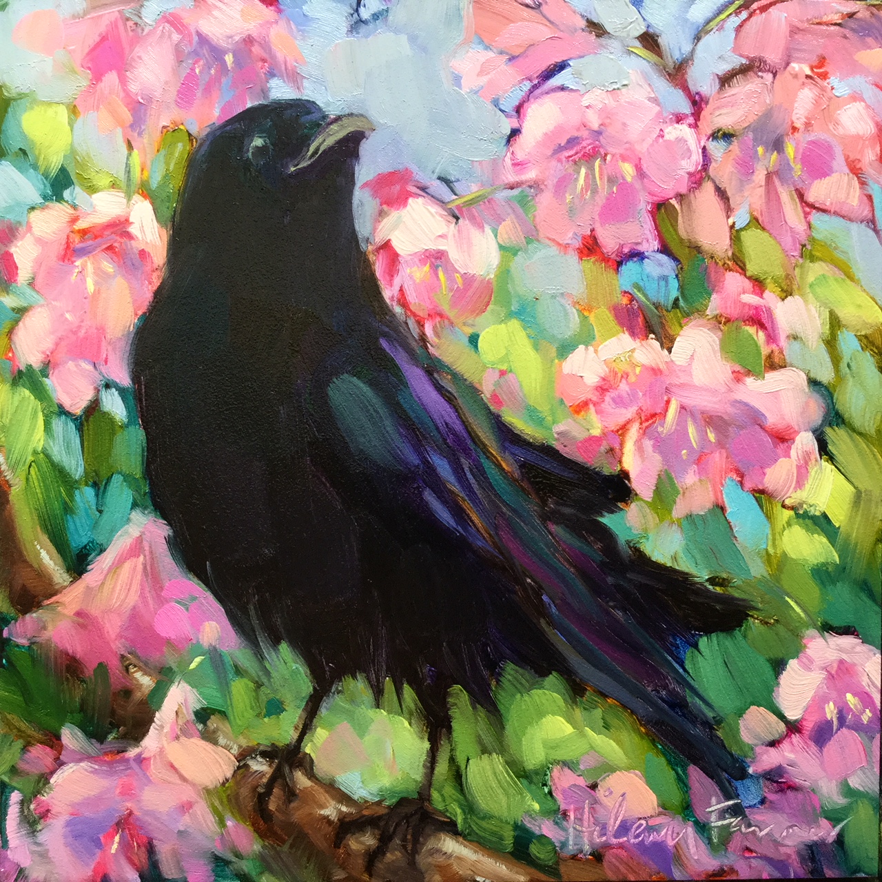 20180430-crow-and-blooms-2